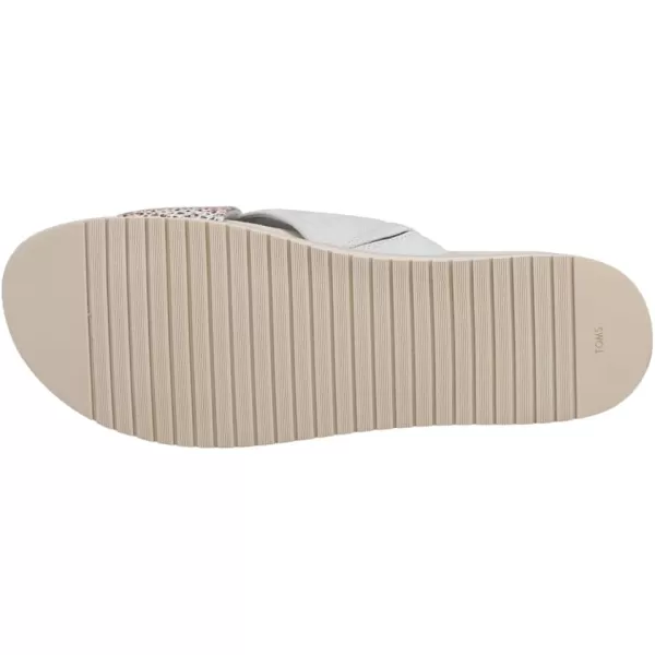 TOMS Womens Savanna SlidePastel Multi Mini Leopard Print