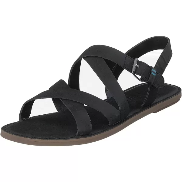 TOMS Womens Sicily Slingback SandalBlack
