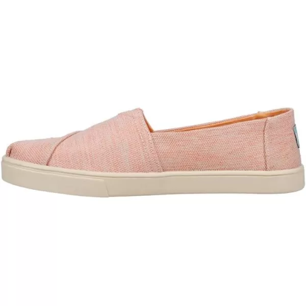 TOMS Womens Alpargata Cupsole SlipOnApricot Melange Woven
