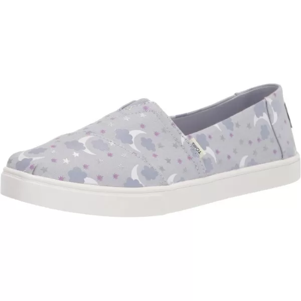 TOMS Womens Alpargata Cupsole SlipOnArtic Ice Foil