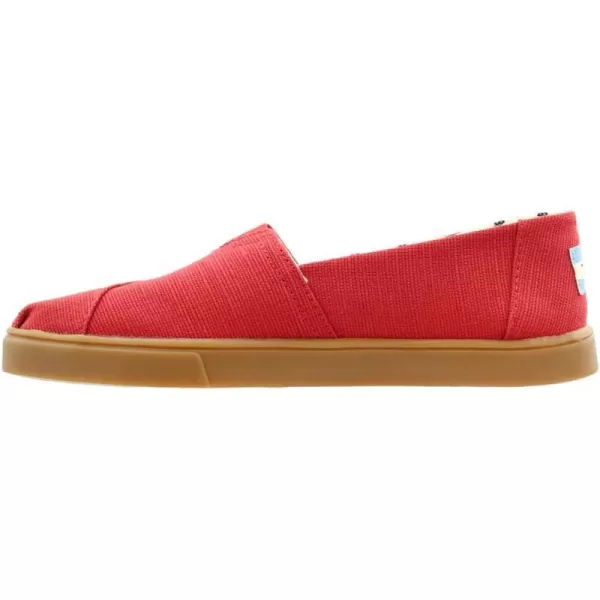 Brick Red Heritage Canvas Cupsole
