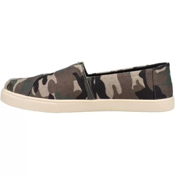 Green Multi Camo Felt