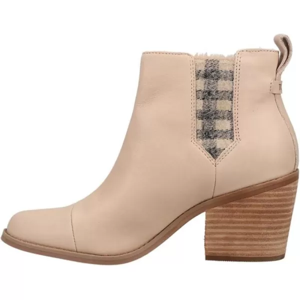 TOMS Womens Everly Pull On Casual Boots Ankle Mid Heel 23  BrownSand