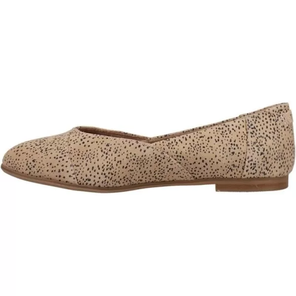 TOMS Womens Jutti Neat Slip On Flats Casual  WhiteSand