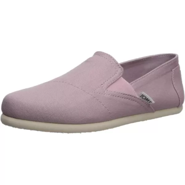 TOMS Womens Redondo Slip On Flats Casual  RedLilac