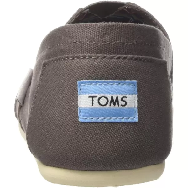 TOMS Mens Alpargata 30 SlipOn ShoeAsh Canvas