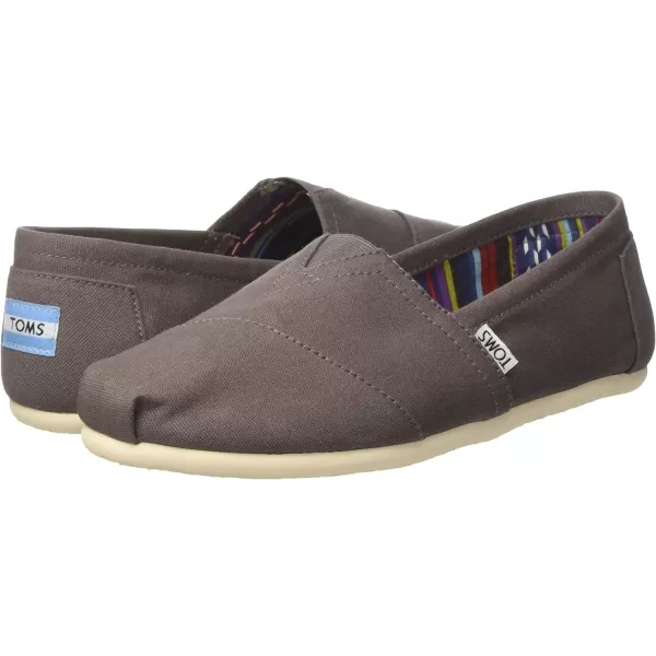 TOMS Mens Alpargata 30 SlipOn ShoeDark Grey