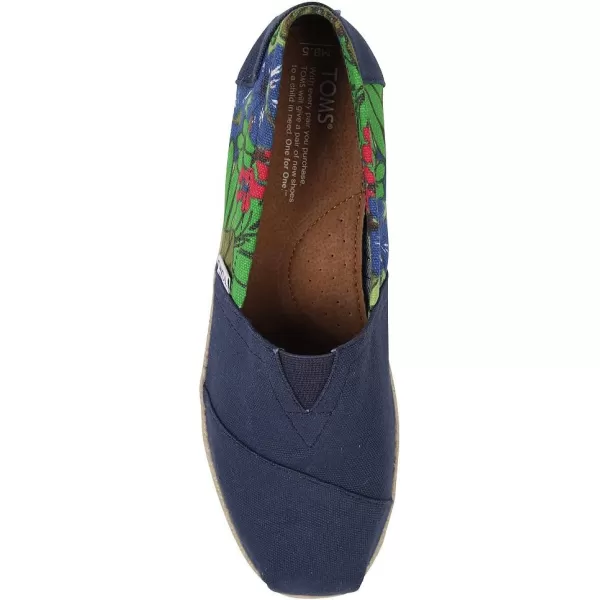 TOMS Mens Alpargata 30 SlipOn ShoeMehrfarbig Blue