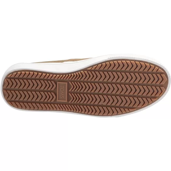 TOMS Mens Alpargata Terrain Flats Casual  BeigeWater Resistant Dirty Olive