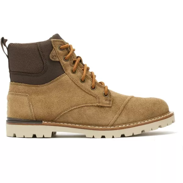 TOMS Mens Ashland Lace Up Casual Boots  BrownBrown