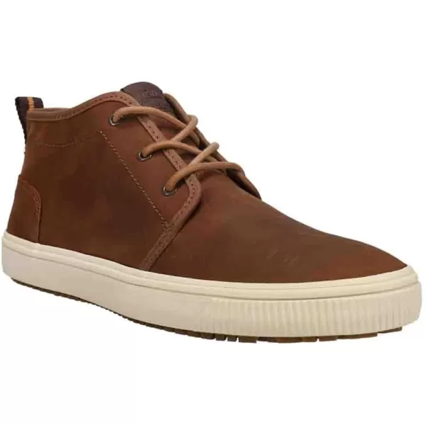 TOMS Mens Carlo Mid Terrain Lace Up SneakersBrown