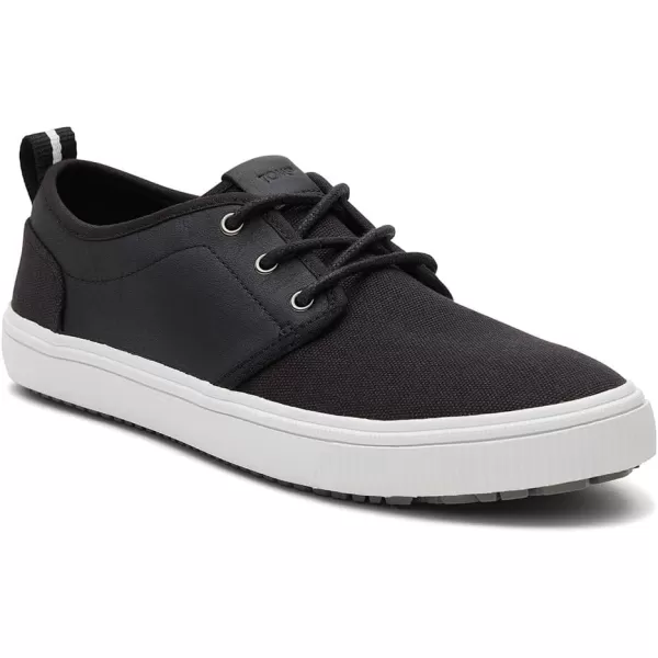 TOMS Mens Carlo Terrain Sneakers Shoes Casual  BrownBlack Canvas and Leather