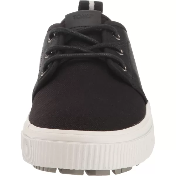TOMS Mens Carlo Terrain Sneakers Shoes Casual  BrownBlack Canvas and Leather