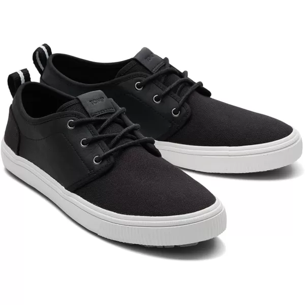 TOMS Mens Carlo Terrain Sneakers Shoes Casual  BrownBlack Canvas and Leather