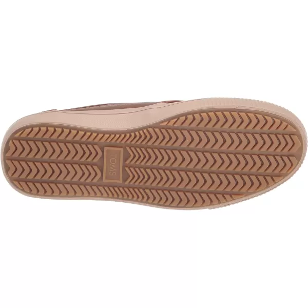 TOMS Mens Carlo Terrain Sneakers Shoes Casual  BrownDark Ember Canvas and Leather