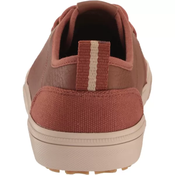 TOMS Mens Carlo Terrain Sneakers Shoes Casual  BrownDark Ember Canvas and Leather