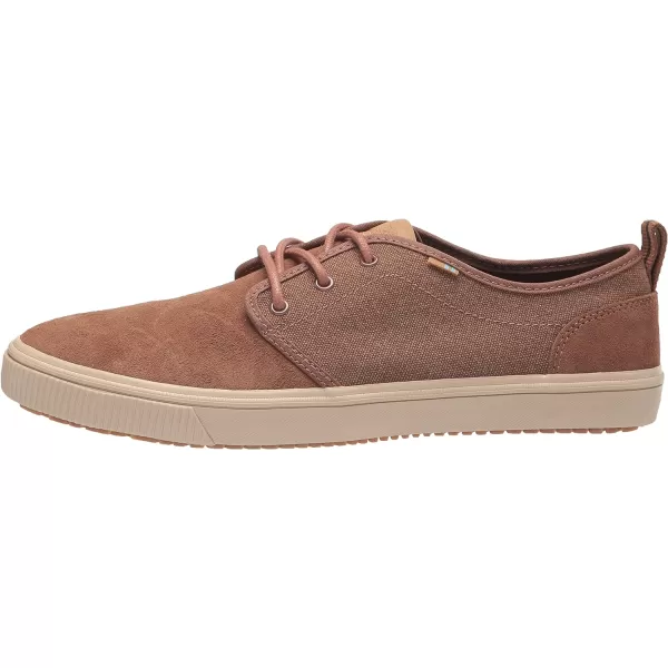 TOMS Mens Carlo Terrain Sneakers Shoes Casual  BrownWater Resistant Nutmeg