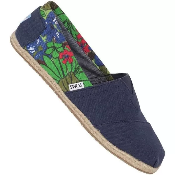 TOMS Mens Alpargata 30 SlipOn ShoeMehrfarbig Blue