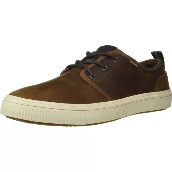TOMS Mens Carlo Terrain Sneakers Shoes Casual  BrownWater Resistant Topaz Brown