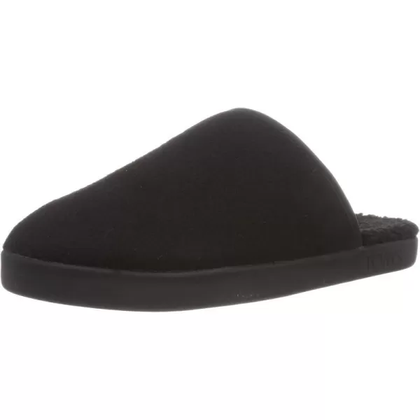 TOMS Mens Harbor SlipperBlack Repreve Twotone Felt