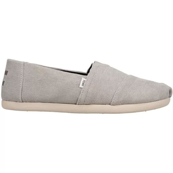 TOMS Mens Alpargata Recycled Cotton Canvas Loafer FlatGrey