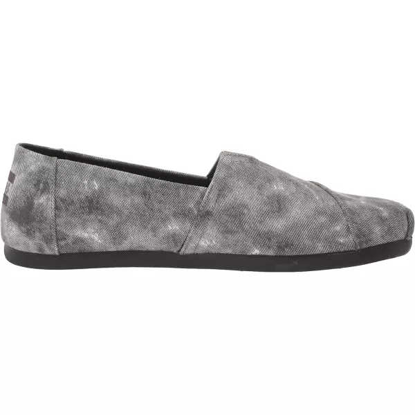 TOMS Mens Alpargata Slip On Casual Shoes  BeigeDistressed BlackBlack