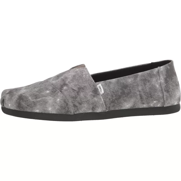 TOMS Mens Alpargata Slip On Casual Shoes  BeigeDistressed BlackBlack