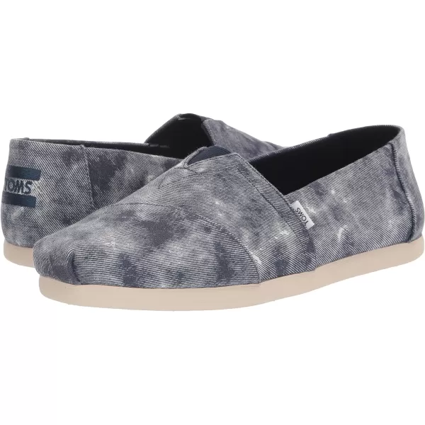 TOMS Mens Alpargata Slip On Casual Shoes  BeigeDistressed Navy