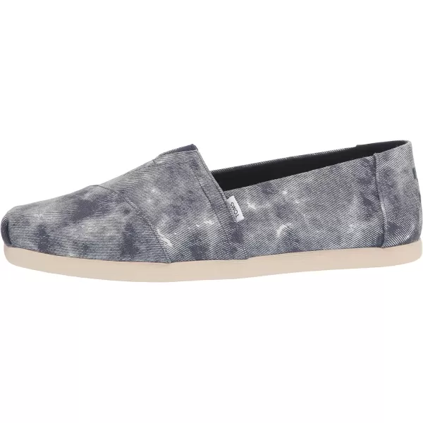 TOMS Mens Alpargata Slip On Casual Shoes  BeigeDistressed Navy