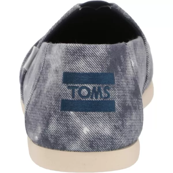 TOMS Mens Alpargata Slip On Casual Shoes  BeigeDistressed Navy