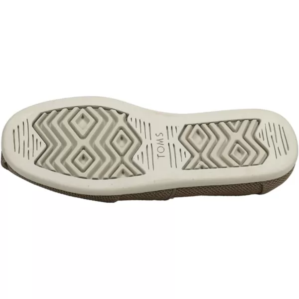 TOMS Mens Alpargata Slip On Casual Shoes  BeigeGreen