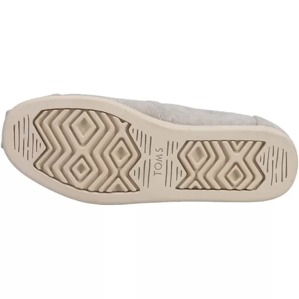 TOMS Mens Alpargata Slip On Casual Shoes  BeigeGrey