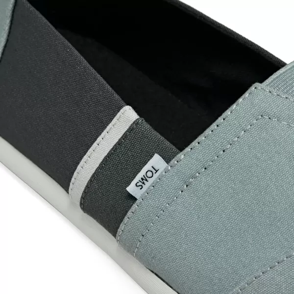 TOMS Mens Alpargata Slip On Casual Shoes  BeigeStone Grey