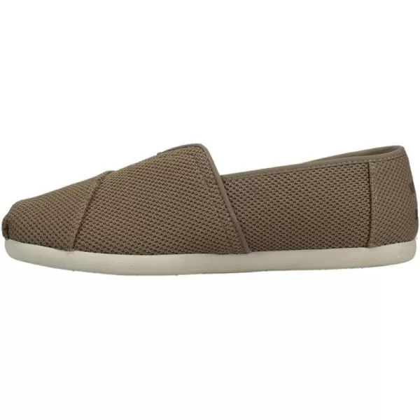 TOMS Mens Alpargata Slip On Casual Shoes  BeigeDark Olive