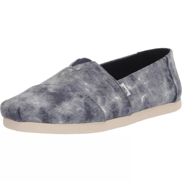 TOMS Mens Alpargata Slip On Casual Shoes  BeigeDistressed Navy