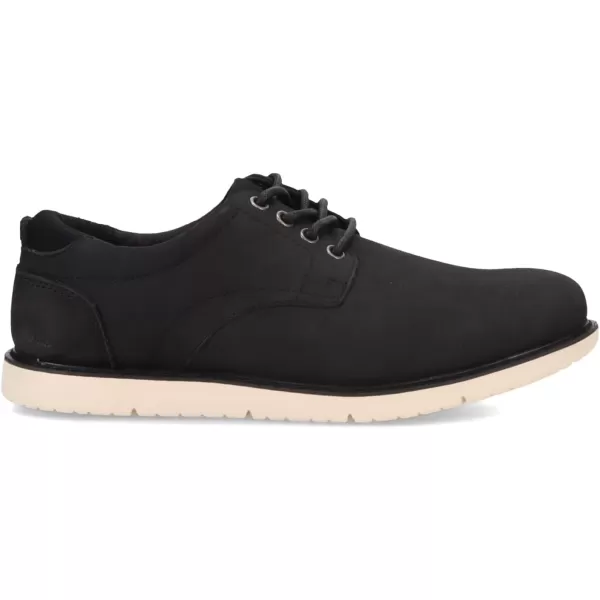 TOMS Mens Navi OxfordBlack Leather