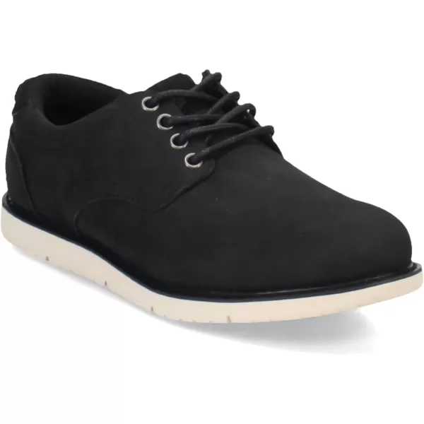 TOMS Mens Navi OxfordBlack Leather