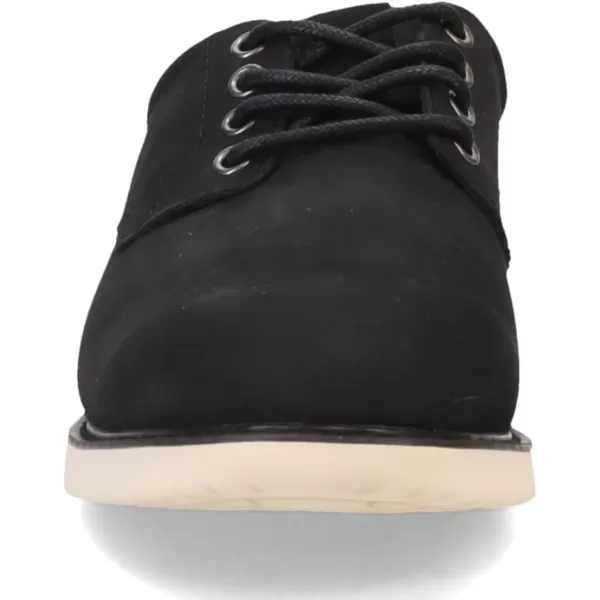 TOMS Mens Navi OxfordBlack Leather
