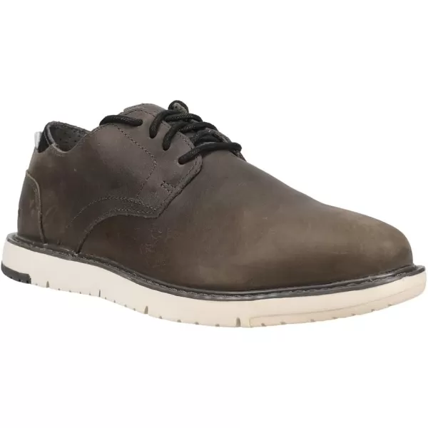TOMS Mens Navi OxfordCharcoal LeatherSuede