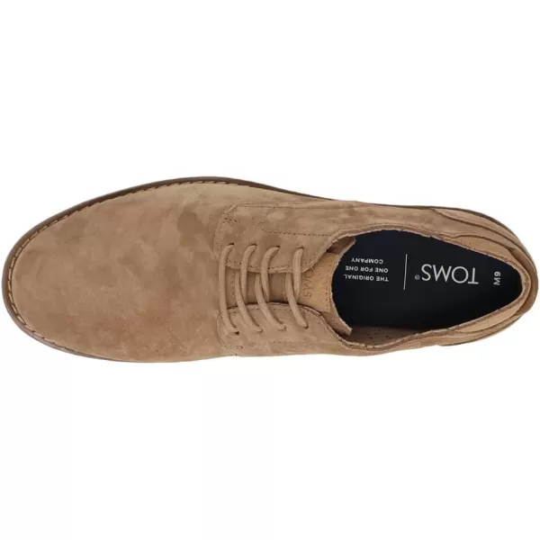 TOMS Mens Navi OxfordDark Khaki Pigmented Nubuck