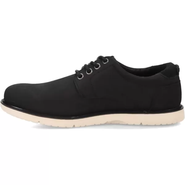 TOMS Mens Navi OxfordBlack Leather