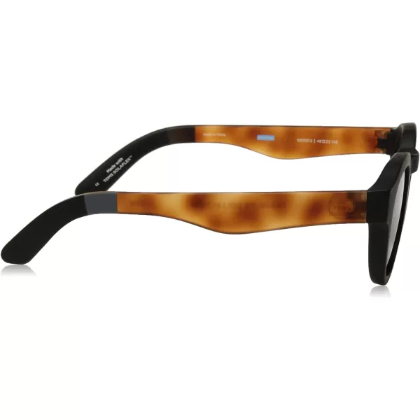 TOMS Bryton Round SunglassesMatte Black