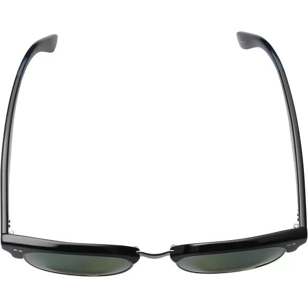 TOMS Gavin Semi Rimless SunglassesShiny Black