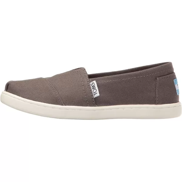 TOMS Girls Alpargata Classic SlipOn  Little Kid amp Big KidGrey