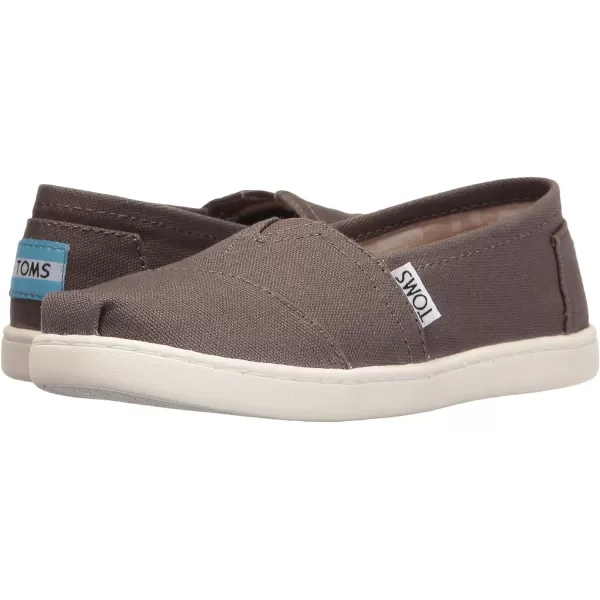 TOMS Girls Alpargata Classic SlipOn  Little Kid amp Big KidGrey