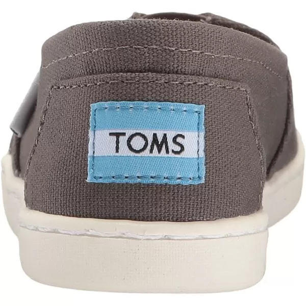 TOMS Girls Alpargata Classic SlipOn  Little Kid amp Big KidGrey