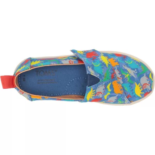 TOMS Girls Alpargata Loafer FlatBlue