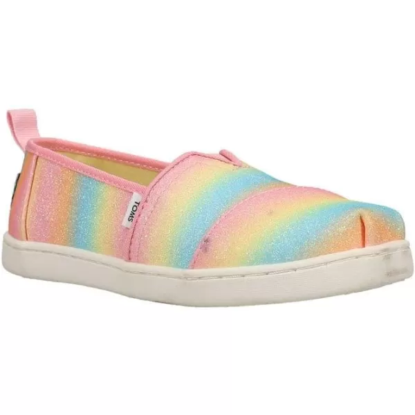 TOMS Girls Alpargata Loafer FlatCandy Pink Gradient