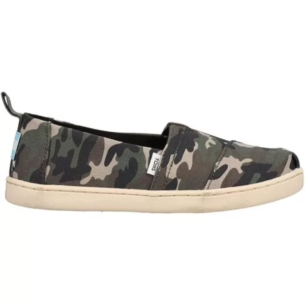 TOMS Girls Alpargata Loafer FlatClassic Camo