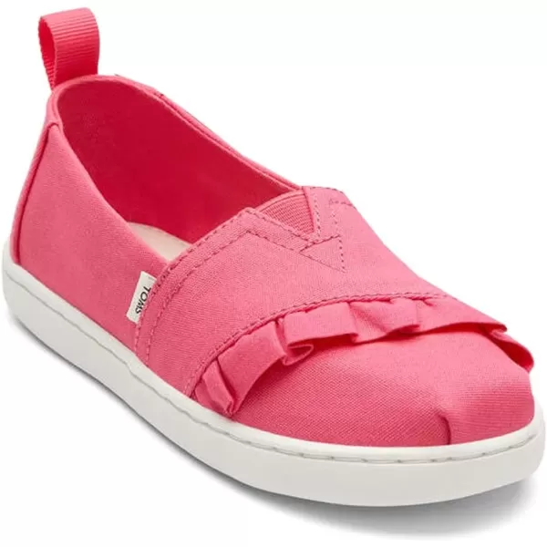 TOMS Girls Alpargata Loafer FlatRaspberry